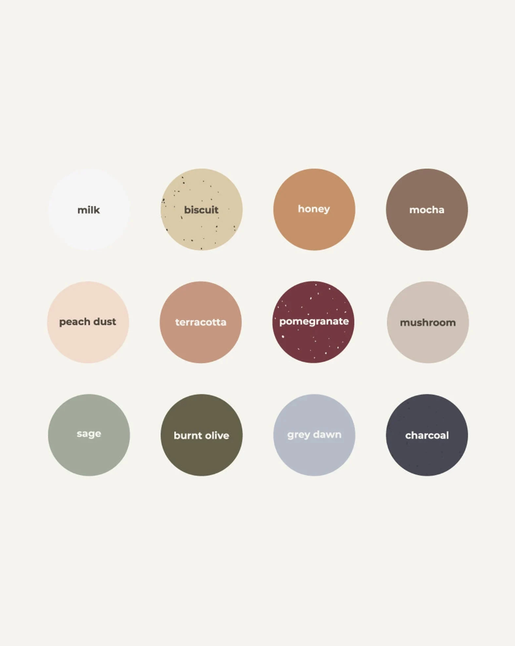 Stillkette Georgie – Walnuss – mehrere Farben