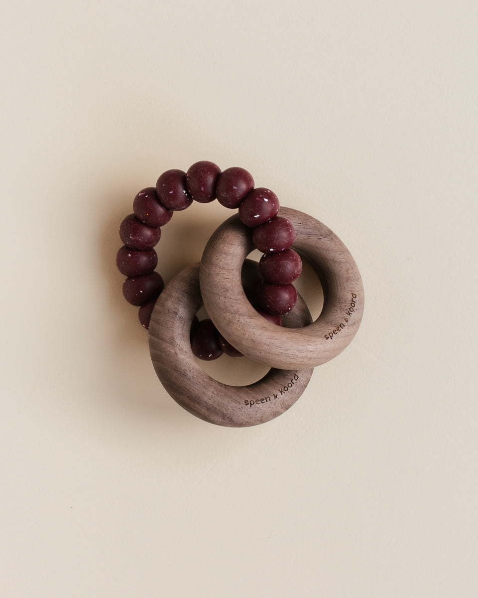 bijtring robin-walnoot-pomegranate #kleur_pomegranate
